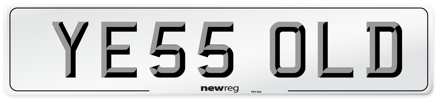 YE55 OLD Number Plate from New Reg